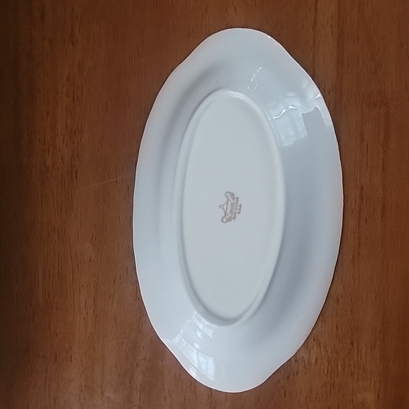 Vintage Pope Gosser Gravy Boat and Dish Jean Pattern - Picture 3 of 5